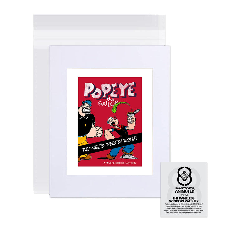 8x10 Popeye - The Paneless Window Washer