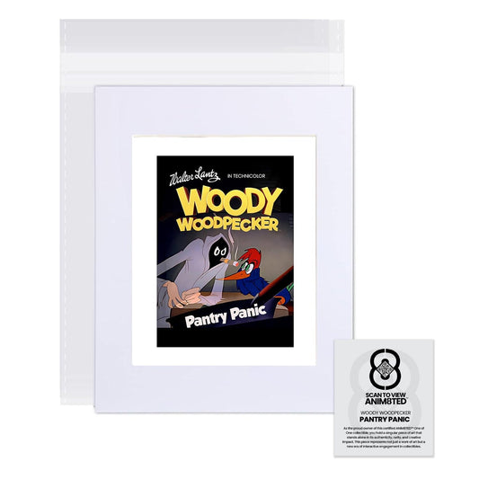 8x10 Woody Woodpecker - Pantry Panic