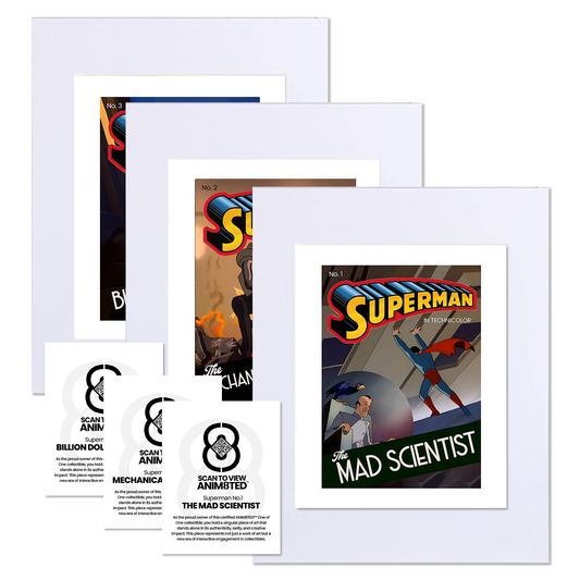 8x10 Superman - 3 Pack