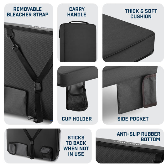 Portable heating pad with battery pack and water bottle on a white background