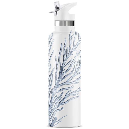 Akoa | Coral 25oz. Insulated Water Bottle - My Bougie Bottle