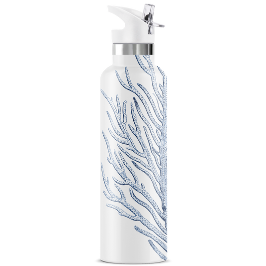 Akoa | Coral 25oz. Insulated Water Bottle - My Bougie Bottle