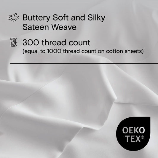 Organic Bamboo Sheet Set - Snow