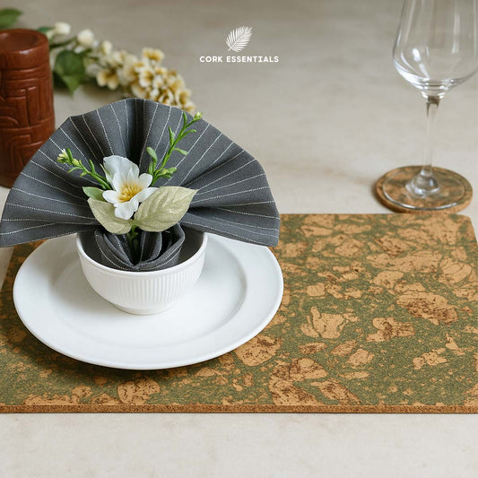 Olive Textured Placemat Set of 4