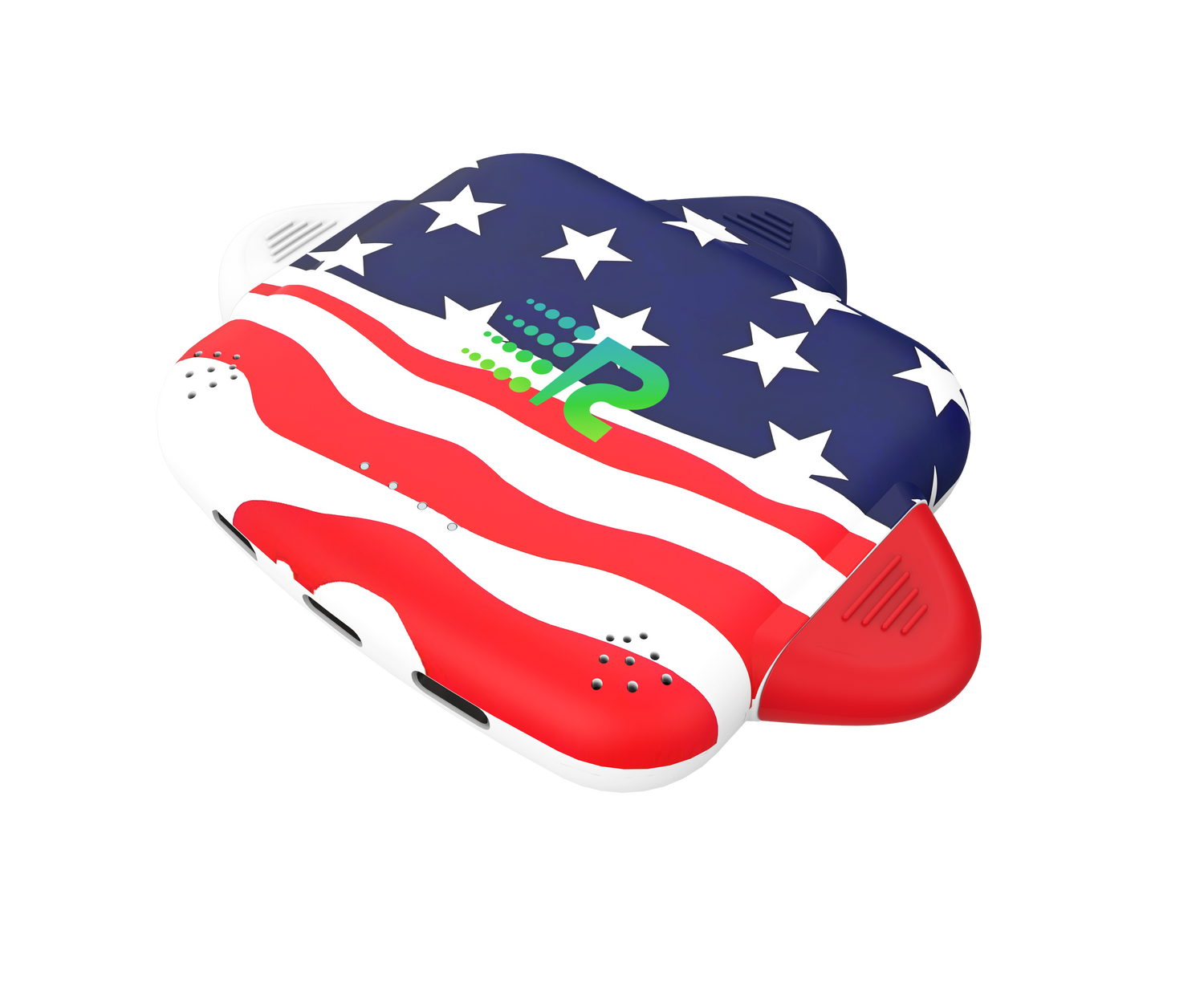 Product with American flag design on a white background