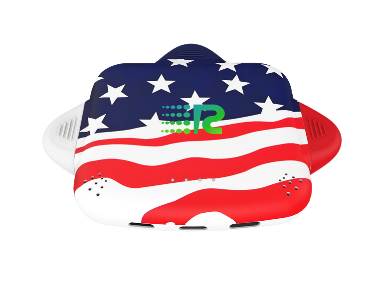 Product with American flag design on a white background