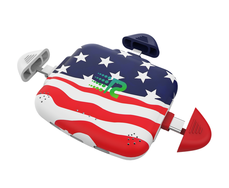 Product with American flag design on a white background
