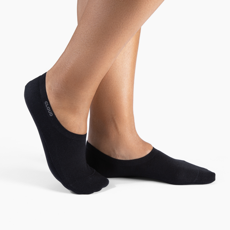 Ankle No Show Socks Black 3Pack