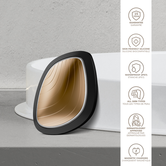 GESKE Sonic Warm & Cool Mask packaging with product on a white background