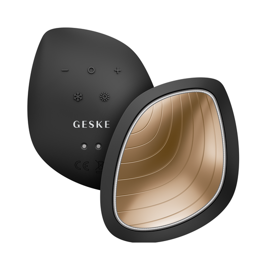 GESKE Sonic Warm & Cool Mask packaging with product on a white background