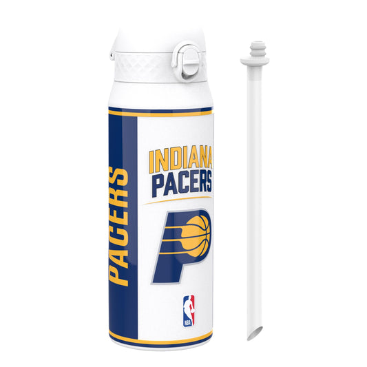 Tumbler with Indiana Pacers logo and NBA branding on a white background