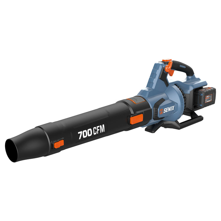 Senix leaf blower with 700 CFM on a white background