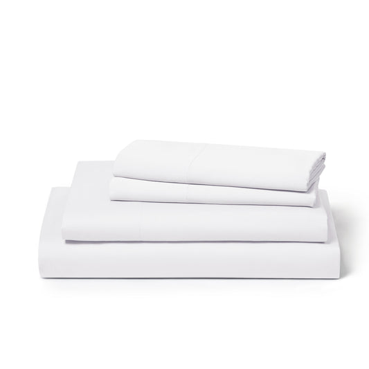 Kathy Ireland 4-Piece Cooling Bamboo Blend Sheet Set - White