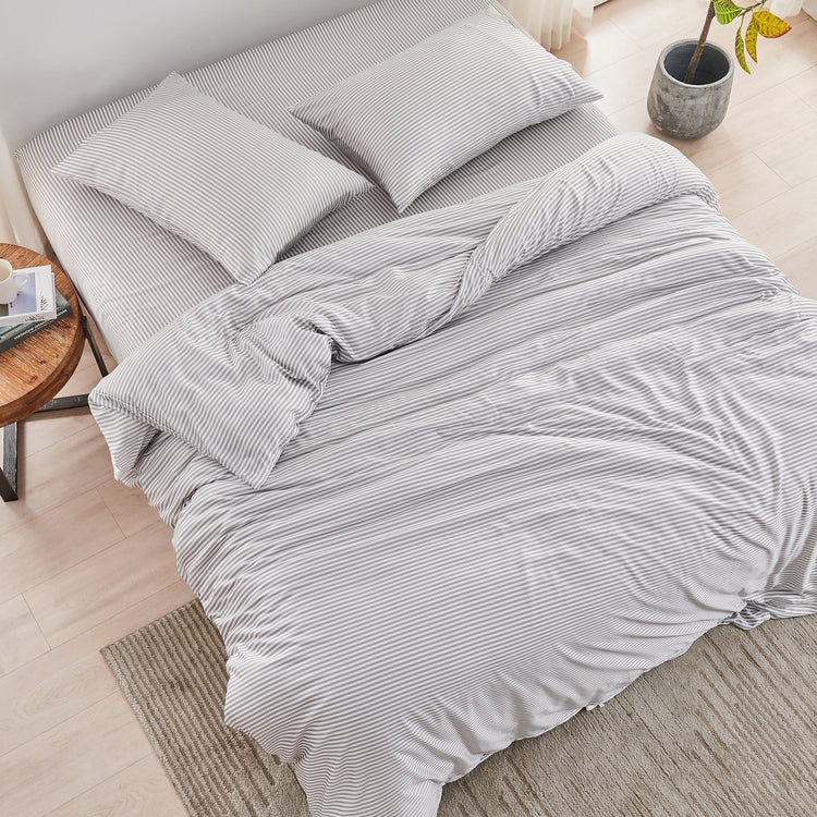 Organic Bamboo Sheet Set - Stripe