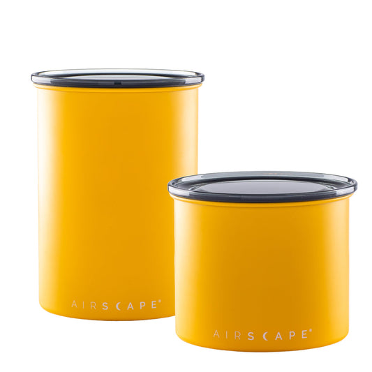 Airscape Coffee Canister – Classic Small and Medium Bundle