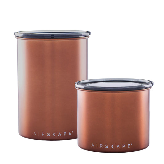 Airscape Coffee Canister – Classic Small and Medium Bundle