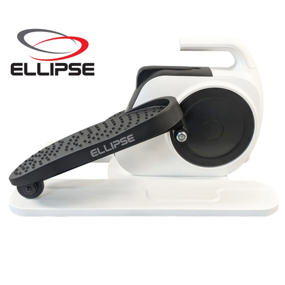 White and black Ellipse exercise device on a white background