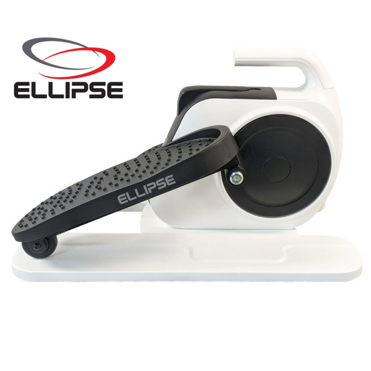 White and black Ellipse exercise device on a white background