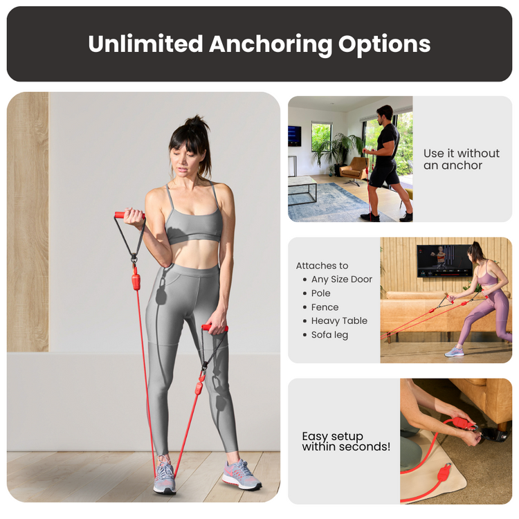 LIT AXIS Smart Pilates Pack + 1 Year Membership - Cherry