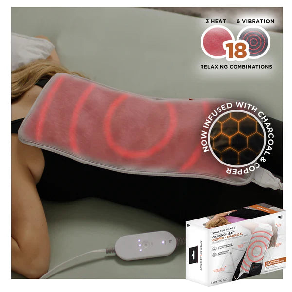 Calming Heat Pad - Copper & Charcoal