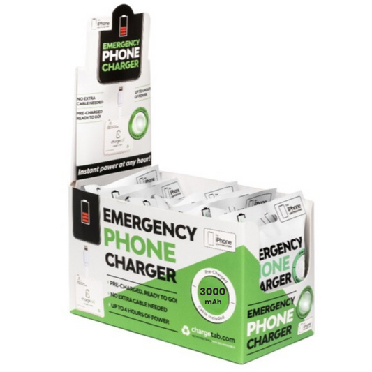 ChargeTab Emergency Charger - Lightning iPhone