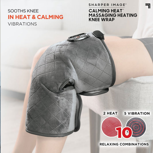 SPECIAL OFFER Knee Wrap By Sharper Image - 2 PACK