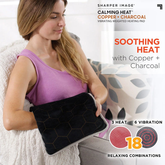 Calming Heat Pad - Copper & Charcoal