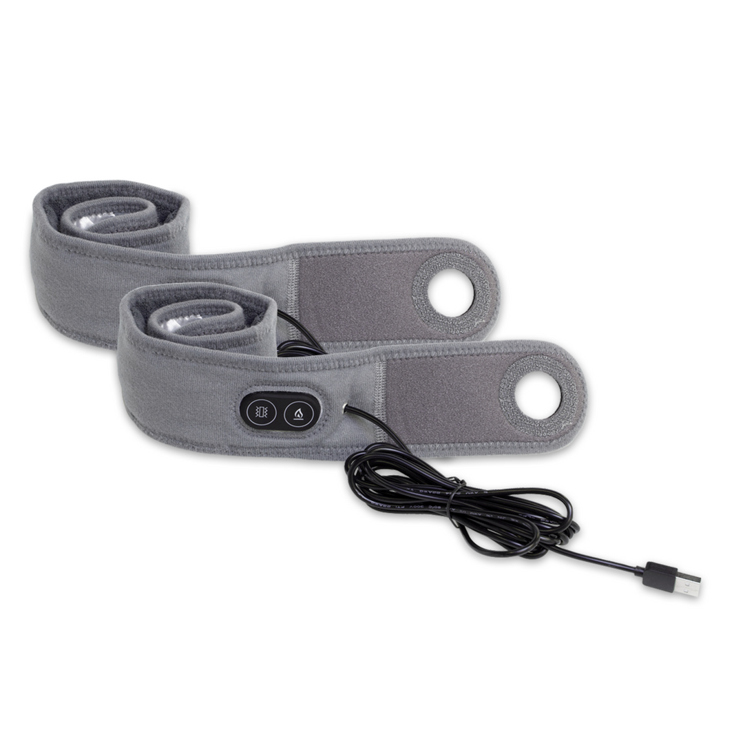 Calming Heat By Sharper Image Weighted Massaging Heating Pad CBS Deals