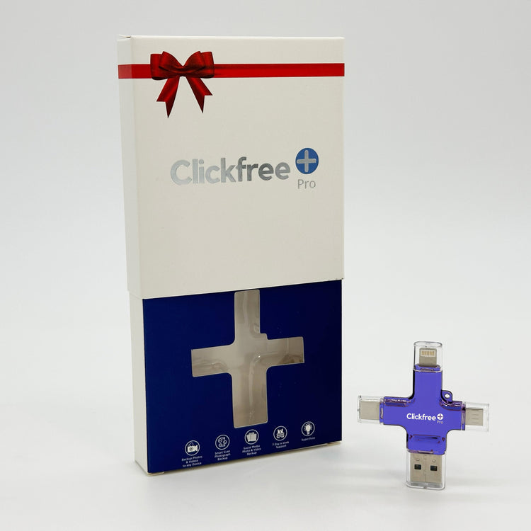 ClickFree Pro 128GB Universal Photo & Video Storage