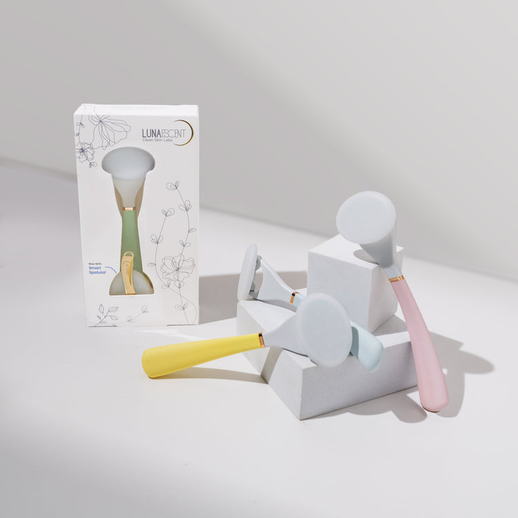 Collection of various colors of the LUNAESCENT applicator tool