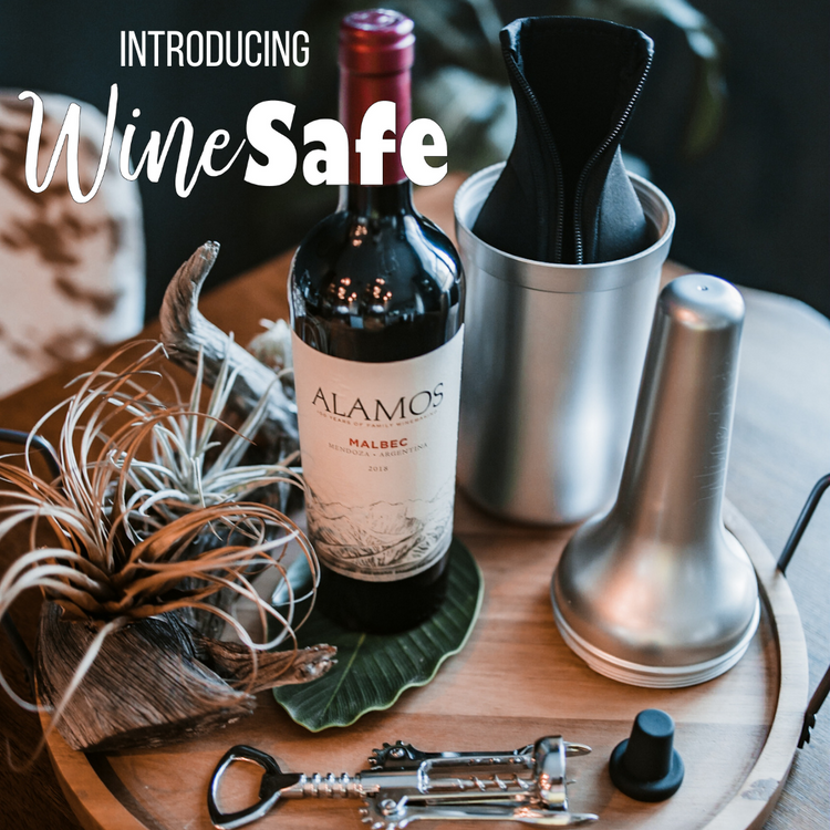 4PC Wine Safe