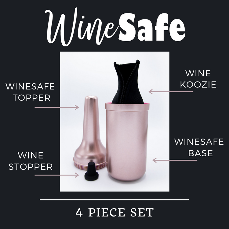 4PC Wine Safe