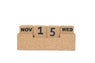 Cork Desk Calendar Small