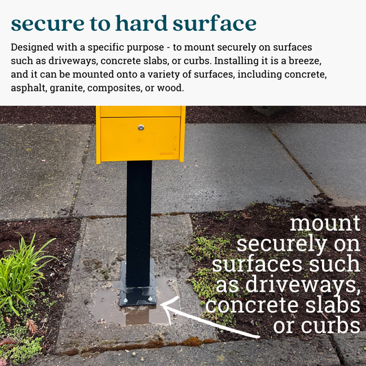 Surface Post - Black