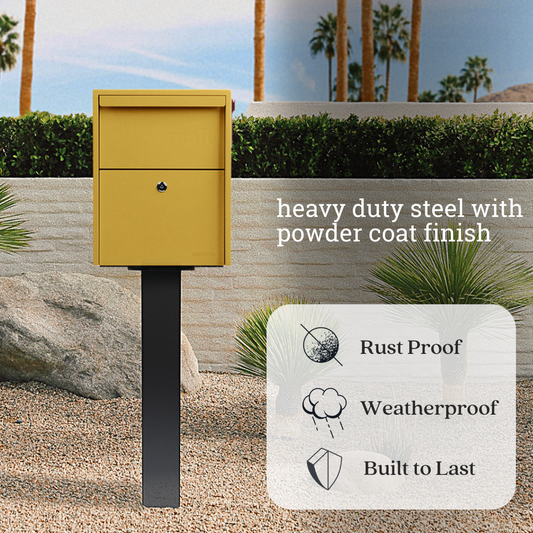 In-Ground Post - Black