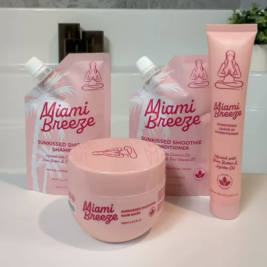Karma Beauty - Miami Breeze Sunkissed Smoothie Hydrating Hair Care Kit