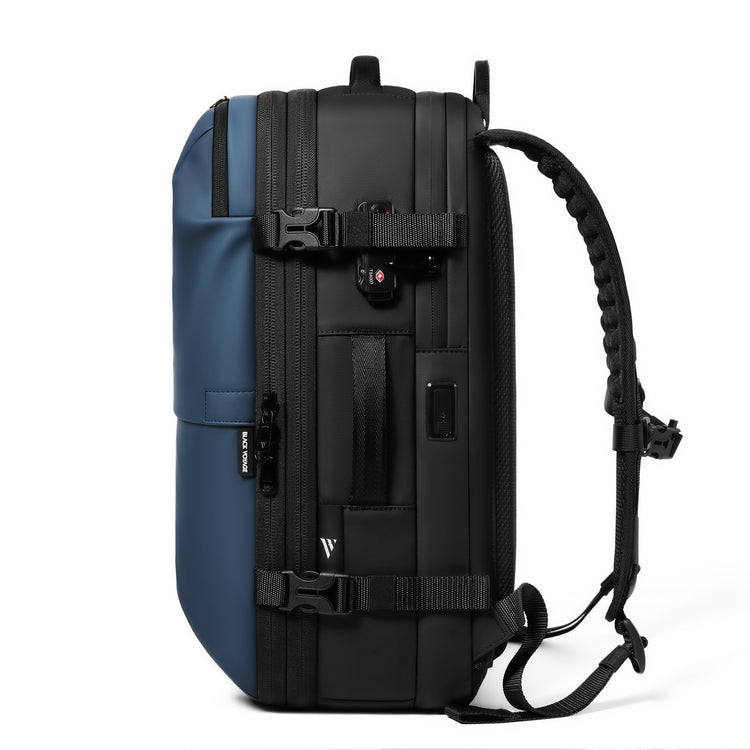 BlackVoyage Aero Essential Vacuum Seal Backpack and Vortex Vacuum Air Pump Bundle and 18LVacuum Bags