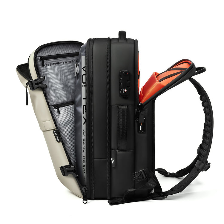 BlackVoyage Aero Essential Vacuum Seal Backpack and Vortex Vacuum Air Pump Bundle and 18LVacuum Bags