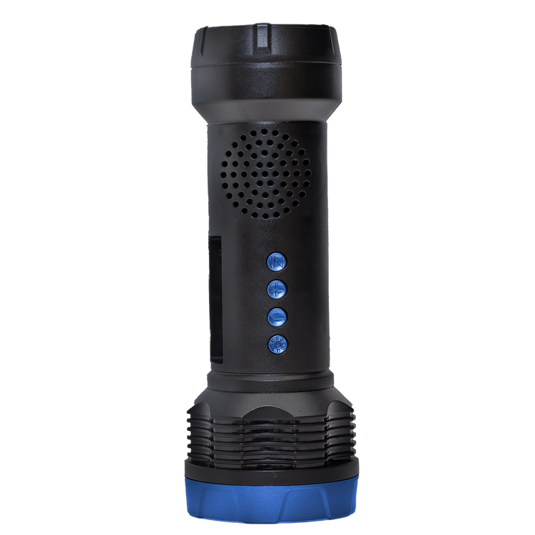 Solar Rechargeable Emergency Flashlight