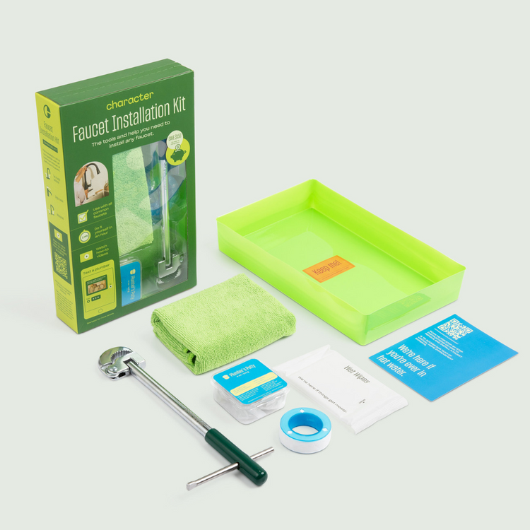 Project Kits Bundle: Gallery Wall Hanging Kit + Faucet Installation Kit + Essential Hardware Set