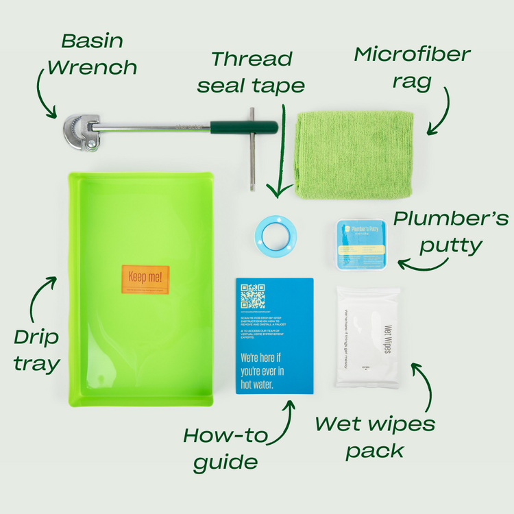 Project Kits Bundle: Gallery Wall Hanging Kit + Faucet Installation Kit + Essential Hardware Set