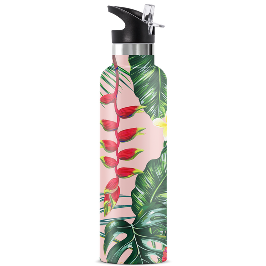 Flamingo | 25oz. Insulated Water Bottle - My Bougie Bottle