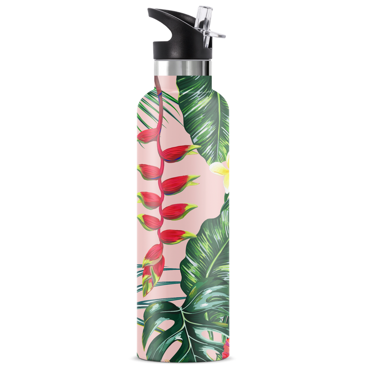 Flamingo | 25oz. Insulated Water Bottle - My Bougie Bottle