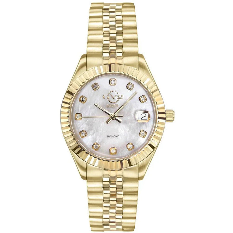 GV2 Womens Naples Swiss Diamond Watch