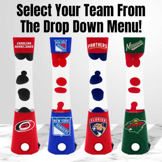 NHL Team Pride Magma Lamp Speaker