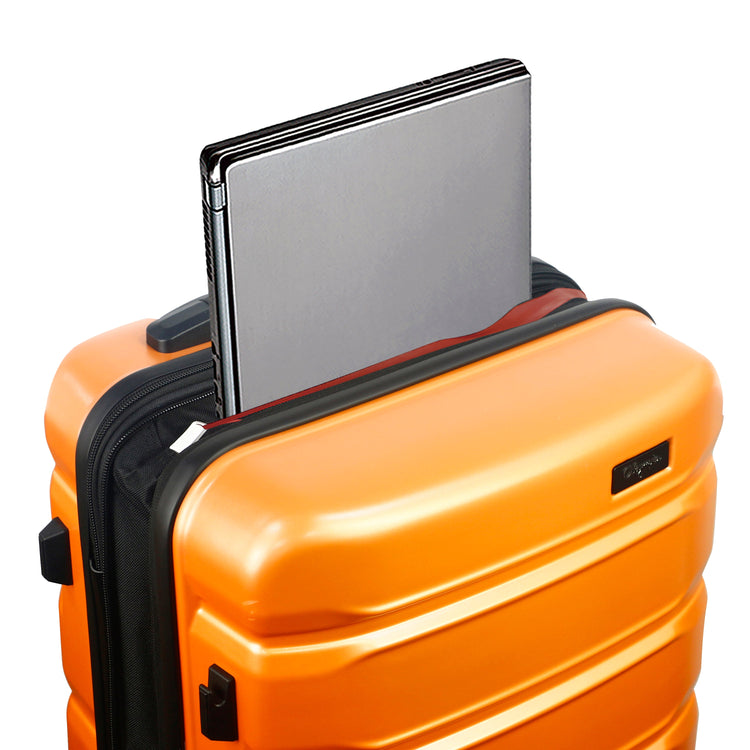 Raptor 3-Piece Expandable Hardcase Luggage Set - Apricot Crush