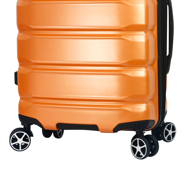 Raptor 3-Piece Expandable Hardcase Luggage Set - Apricot Crush