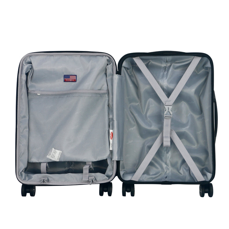 Raptor 3-Piece Expandable Hardcase Luggage Set - Mushroom