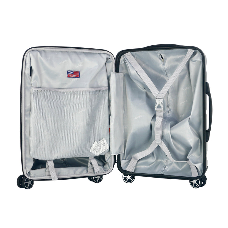 Raptor 3-Piece Expandable Hardcase Luggage Set - Shadow Gray