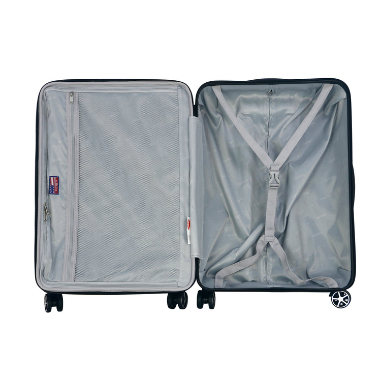 Raptor 3-Piece Expandable Hardcase Luggage Set - Shadow Gray